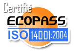 Certifié ISO 14001:2004